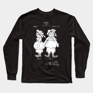 Raggedy Ann Doll Patent. Real Annabelle haunted or possessed doll - PBpng Long Sleeve T-Shirt